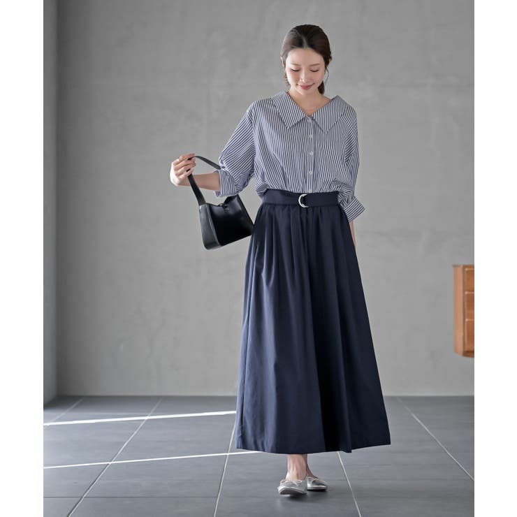 麻混タックワイドパンツ | rps | 詳細画像18 