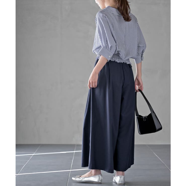 麻混タックワイドパンツ | rps | 詳細画像20 