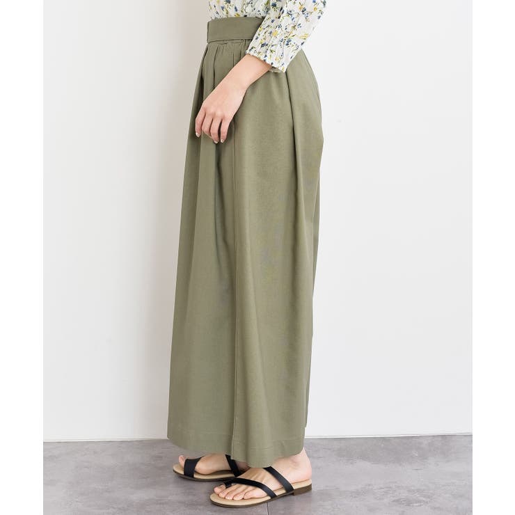 麻混タックワイドパンツ | rps | 詳細画像26 