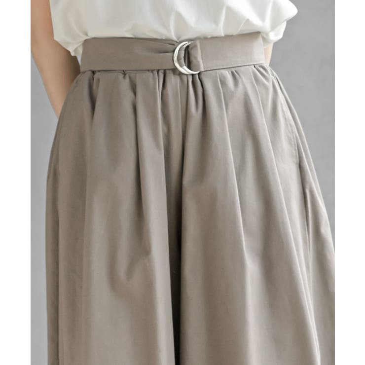 麻混タックワイドパンツ | rps | 詳細画像6 