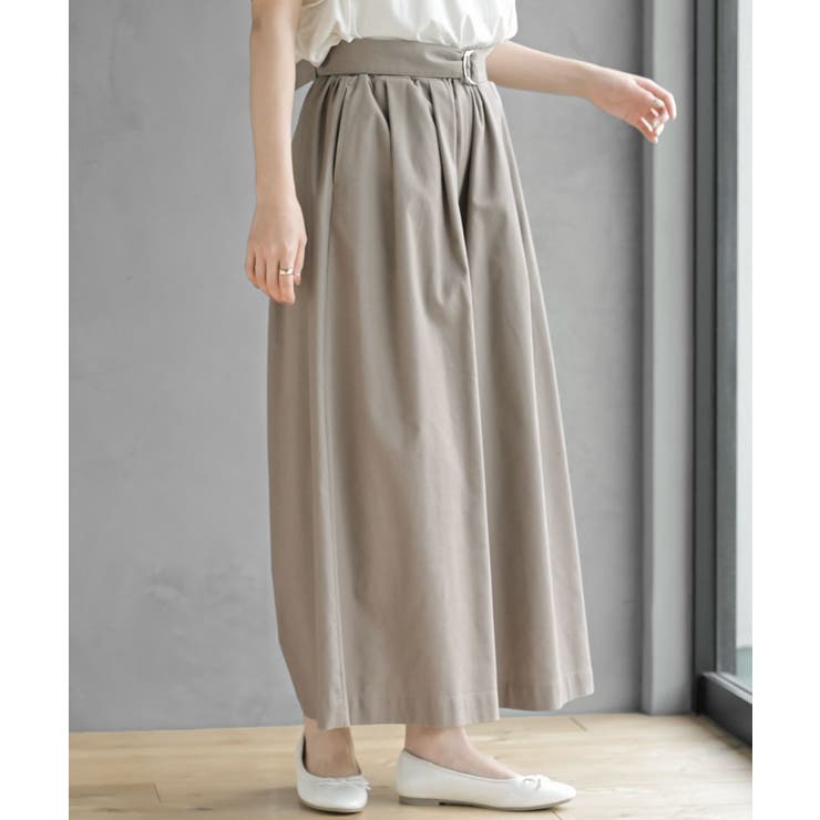 麻混タックワイドパンツ | rps | 詳細画像9 