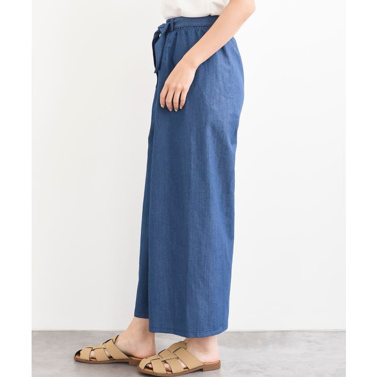 スラブデニムクロプトワイドパンツ | rps | 詳細画像26 