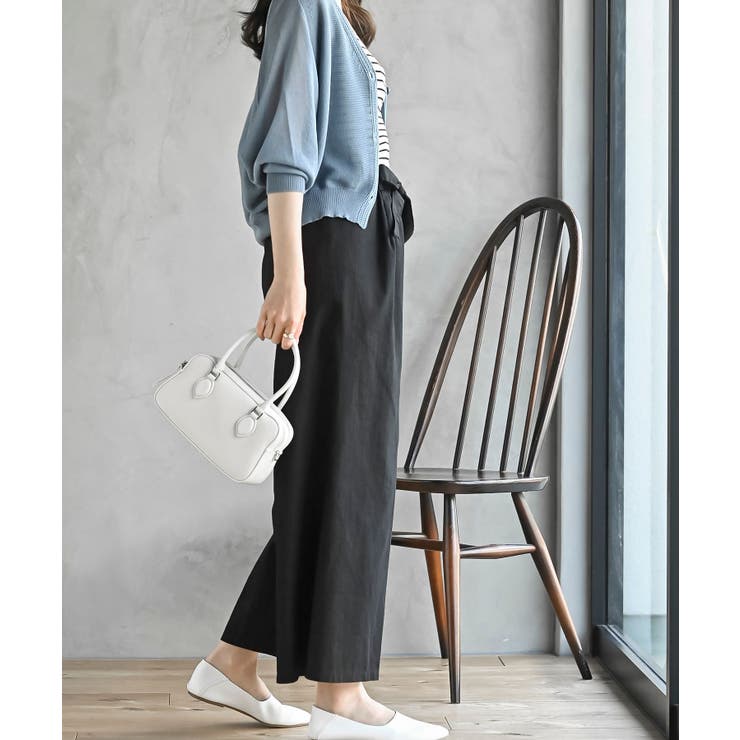 スラブデニムクロプトワイドパンツ | rps | 詳細画像3 