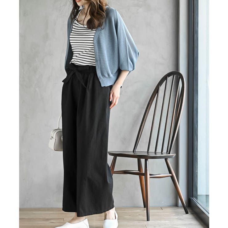 スラブデニムクロプトワイドパンツ | rps | 詳細画像5 