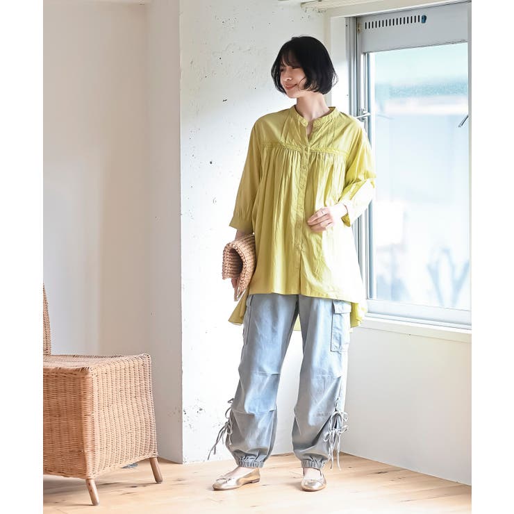 サイドリボンデニムカーゴパンツ | rps | 詳細画像37 