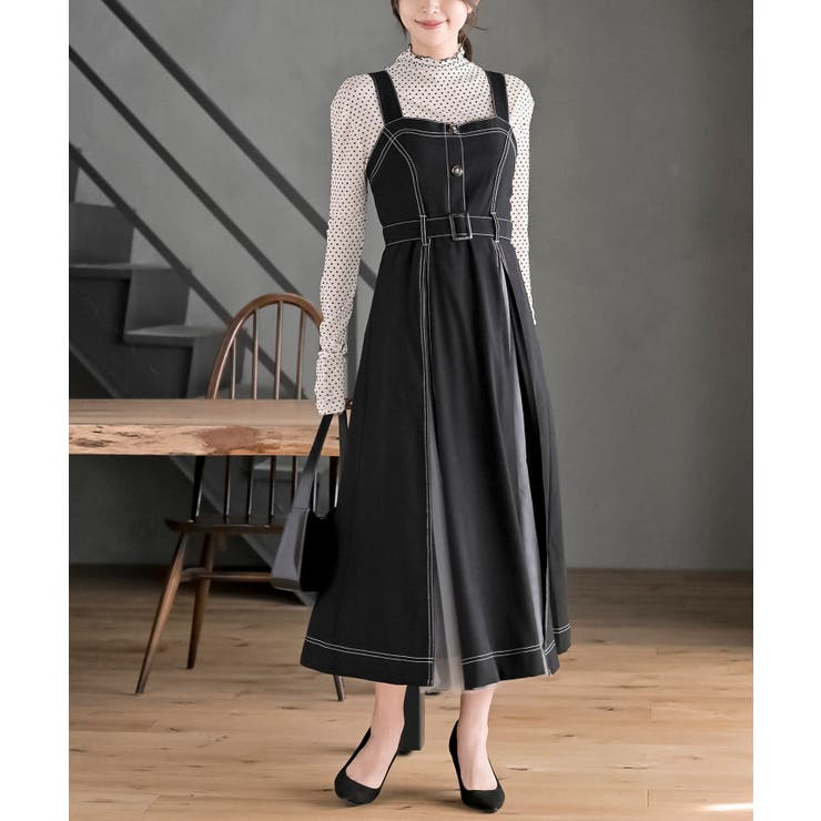 リランドチュール/2025AW/タグなし新品未使用/ジャンスカ チュール切替ジャンスカ[品番：RPSW0004065]｜rps（アールピーエス）の