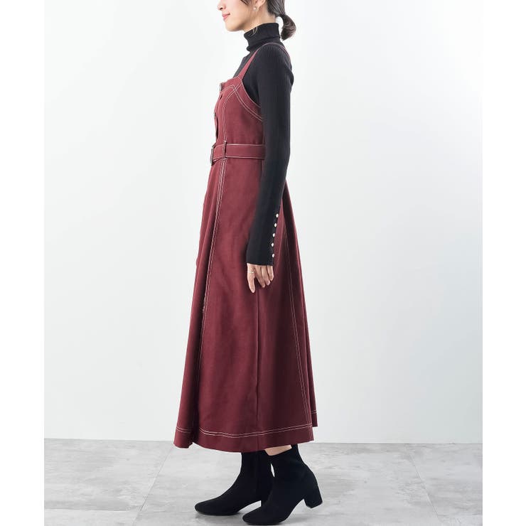 チェックプリーツ切替ジャンドレ | rps | 詳細画像28 