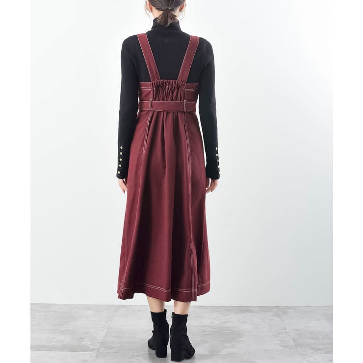 チェックプリーツ切替ジャンドレ | rps | 詳細画像29 