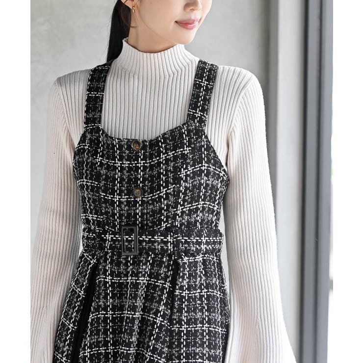 ツィードチェック切替ジャンドレ[品番：RPSW0003378]｜rps（アール