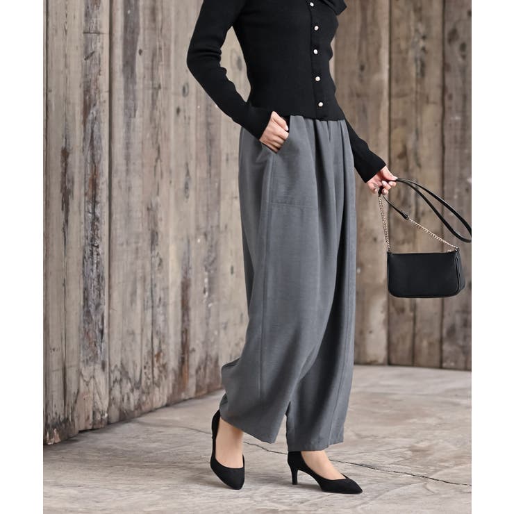 ピーチ起毛コクーンパンツ | rps | 詳細画像21 