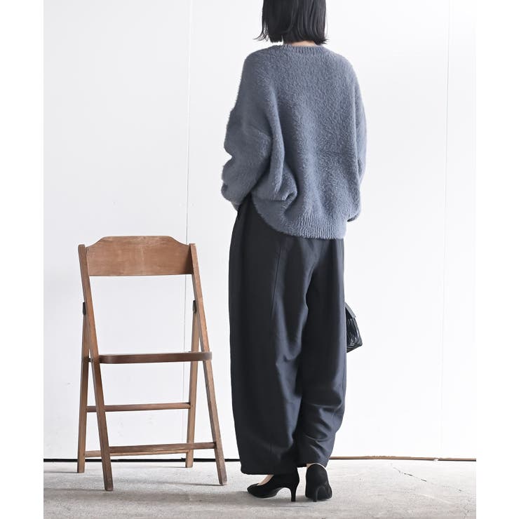 ピーチ起毛コクーンパンツ | rps | 詳細画像4 