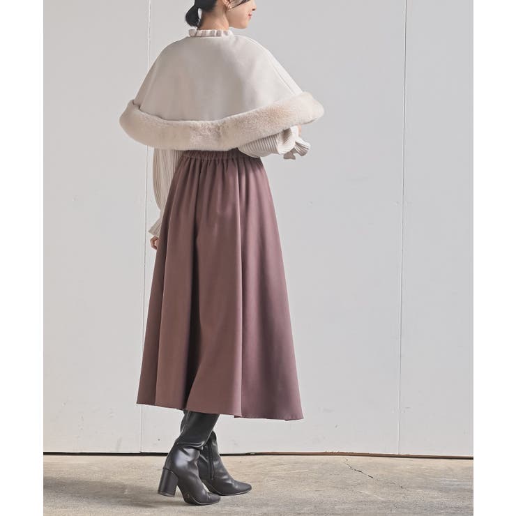 ビット付きラッフルアシメトリー切替スカート | rps | 詳細画像12 