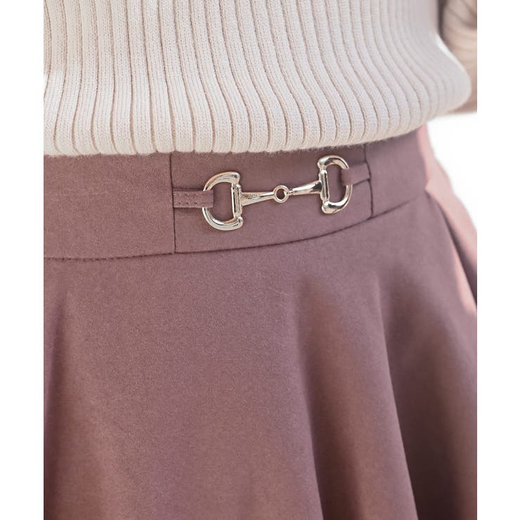 ビット付きラッフルアシメトリー切替スカート | rps | 詳細画像18 