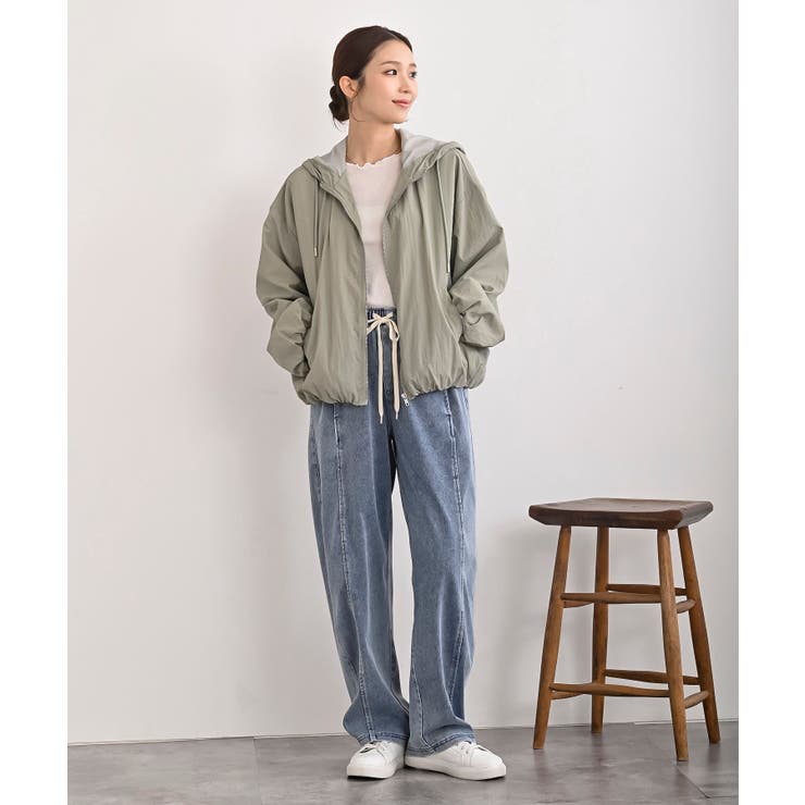 カットデニムイージーパンツ | rps | 詳細画像10 