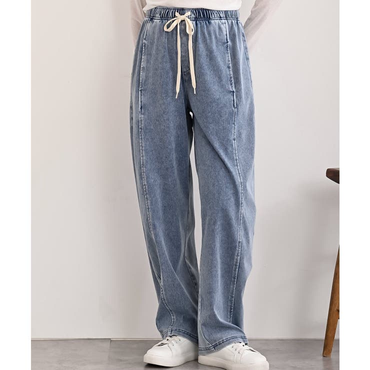 カットデニムイージーパンツ | rps | 詳細画像14 