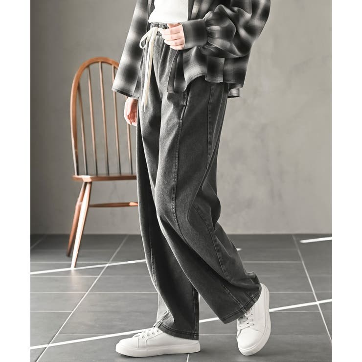 カットデニムイージーパンツ | rps | 詳細画像7 