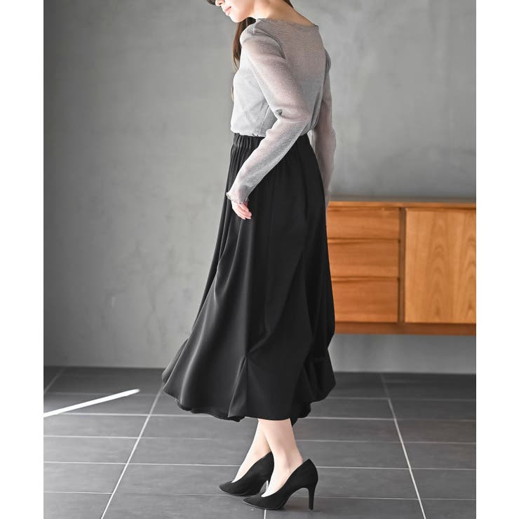 ポリビンテージタックスカート | rps | 詳細画像11 