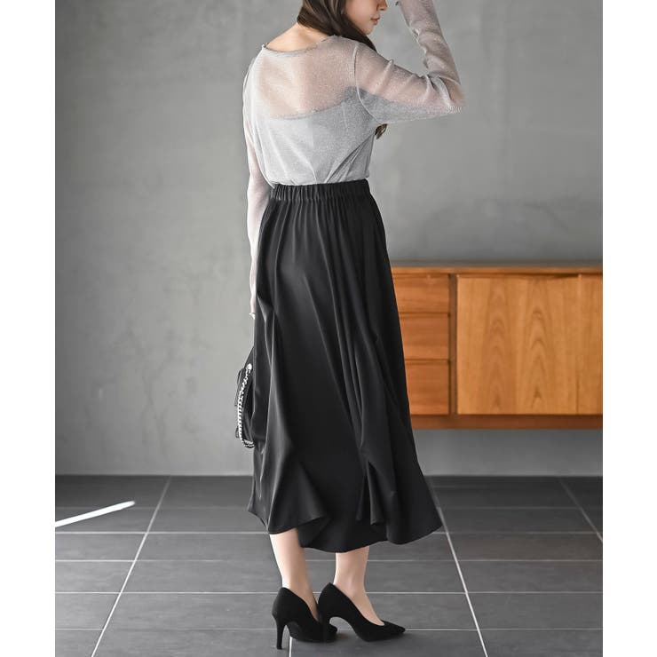 ポリビンテージタックスカート | rps | 詳細画像12 