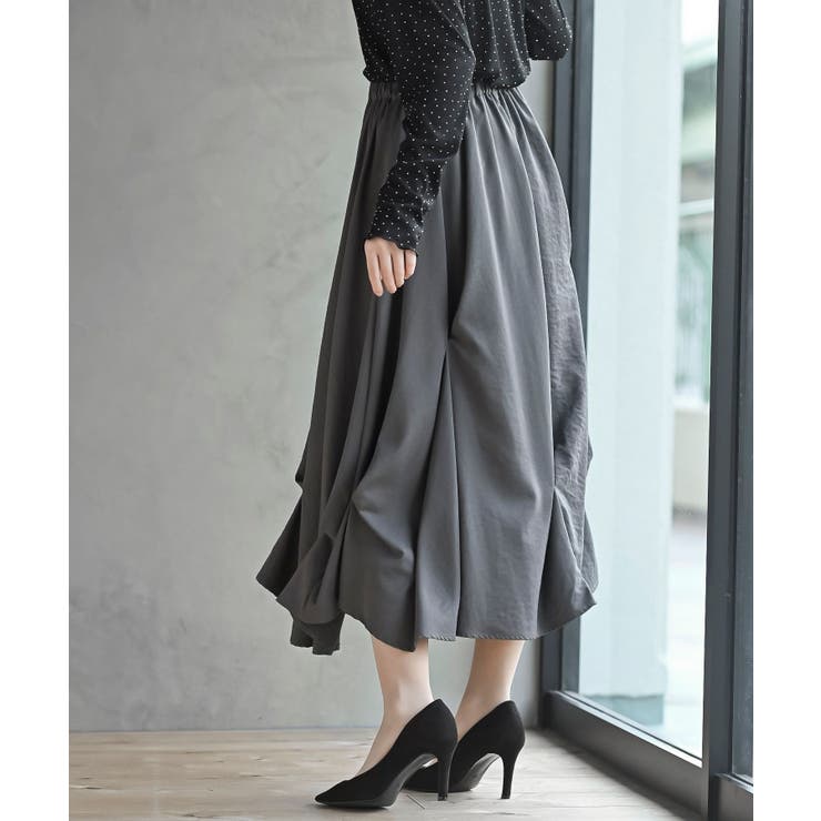 ポリビンテージタックスカート | rps | 詳細画像8 