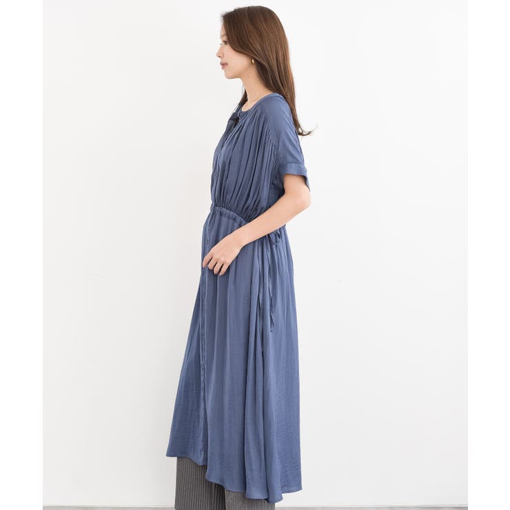 ウ゛ィンテージサテンバンドカラーワンピース | rps | 詳細画像26 