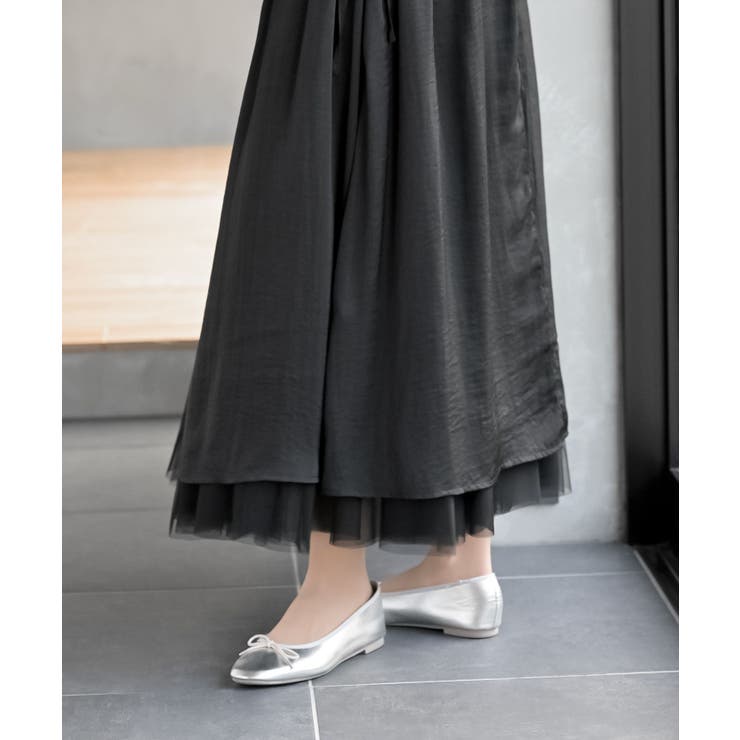 ウ゛ィンテージサテンバンドカラーワンピース | rps | 詳細画像7 