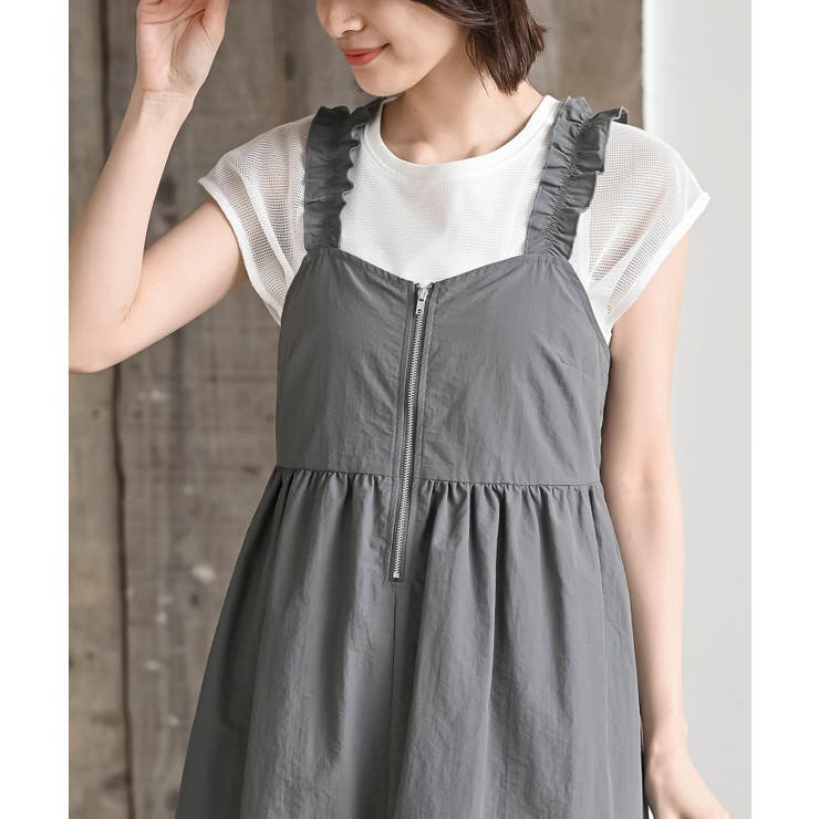 インナーセットフロントZIPジャンスカ[品番：RPSW0003726