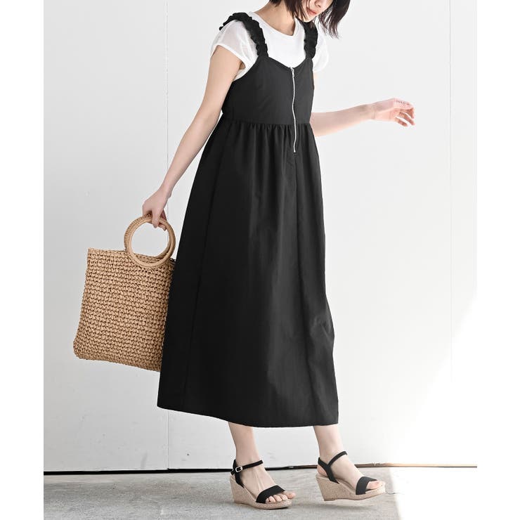インナーセットフロントZIPジャンスカ[品番：RPSW0003726