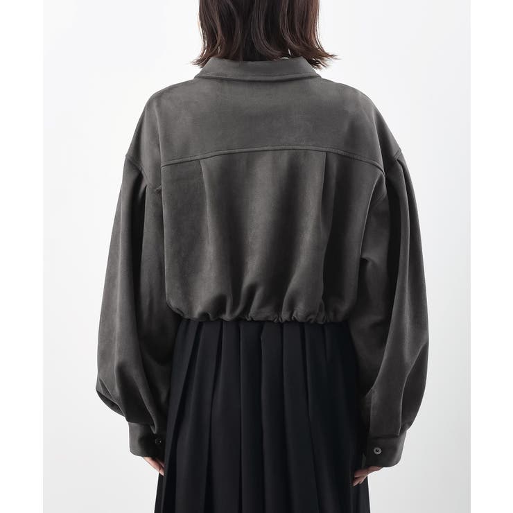 スエードポンチショートブルゾン | rps | 詳細画像27 