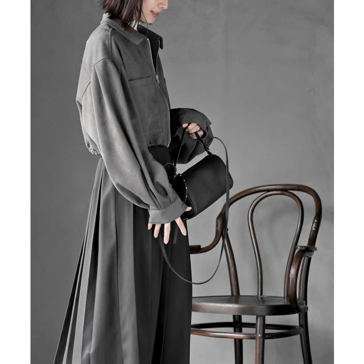 スエードポンチショートブルゾン | rps | 詳細画像3 