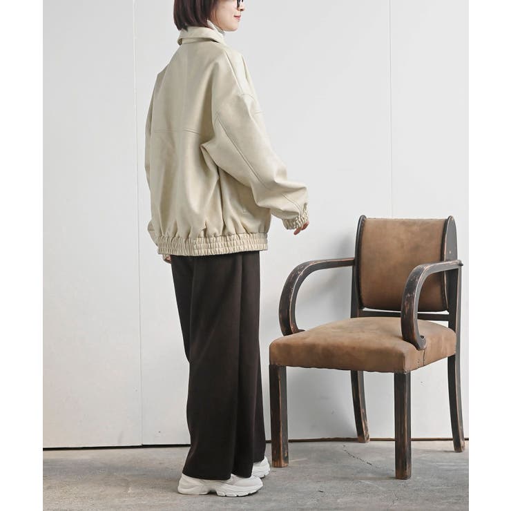 合皮ビッグブルゾン | rps | 詳細画像24 