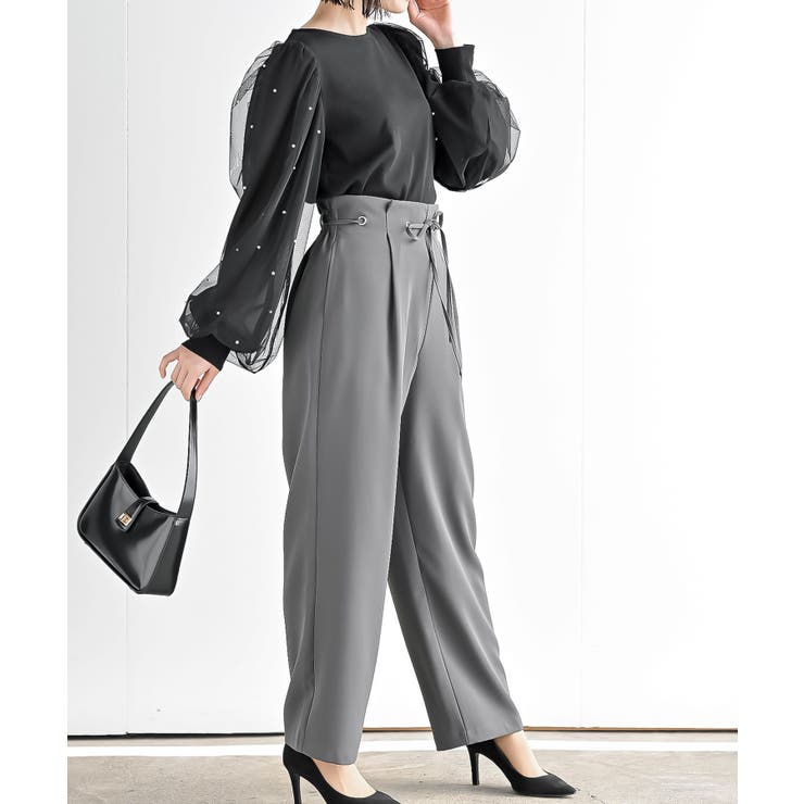 チュールパールスリーブカットプルオーバー | rps | 詳細画像13 