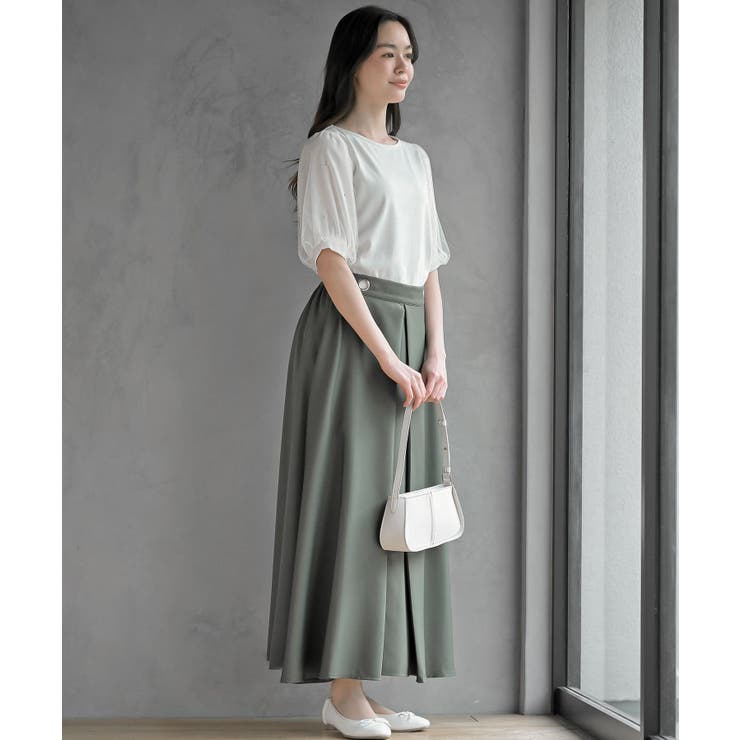 チュールパールハーフスリーブカットプルオーバー | rps | 詳細画像10 