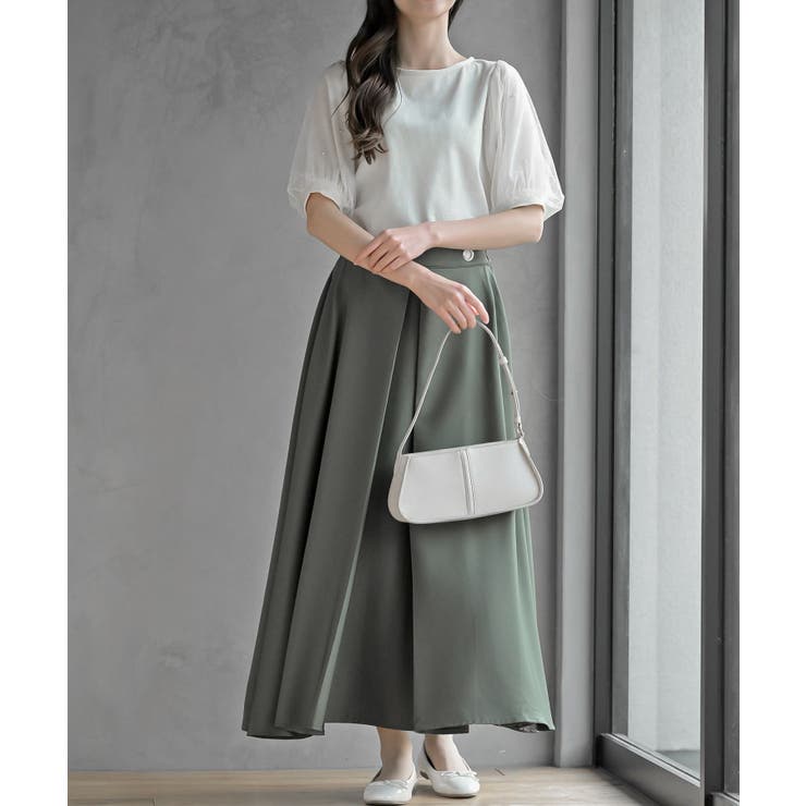 チュールパールハーフスリーブカットプルオーバー | rps | 詳細画像11 