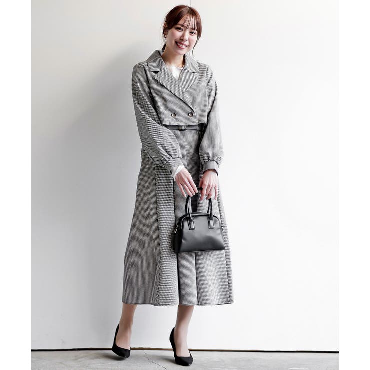 ショートジャケット×ジャンスカセットアップ[品番：RPSW0002091]｜rps