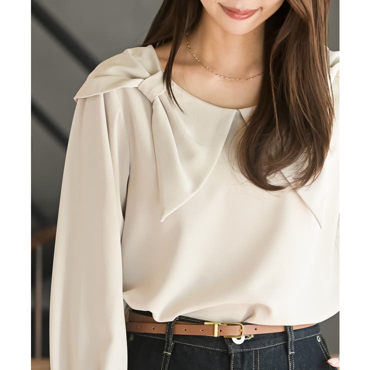 リボンモチーフブラウス | rps | 詳細画像30 