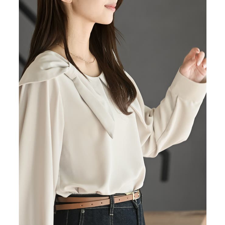 リボンモチーフブラウス | rps | 詳細画像31 