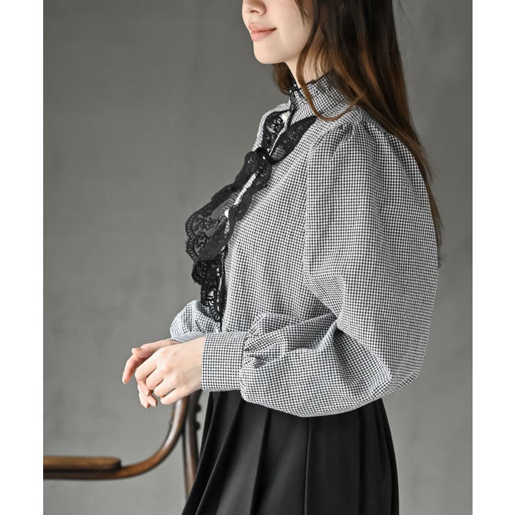 フリルレース付きブラウス | rps | 詳細画像16 