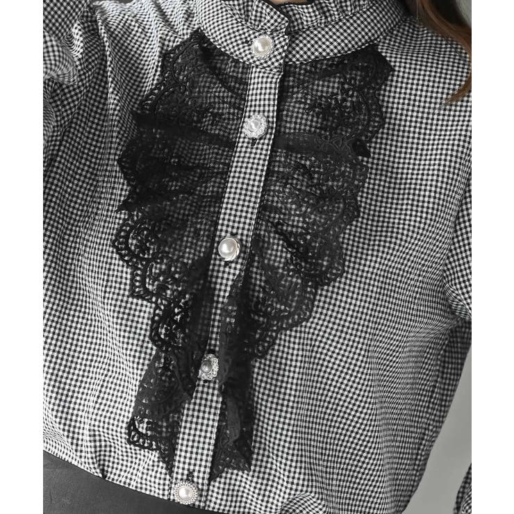 フリルレース付きブラウス | rps | 詳細画像18 