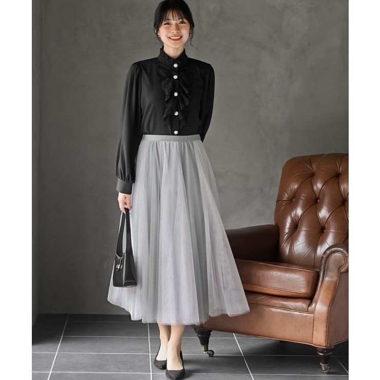 フリルレース付きブラウス | rps | 詳細画像21 