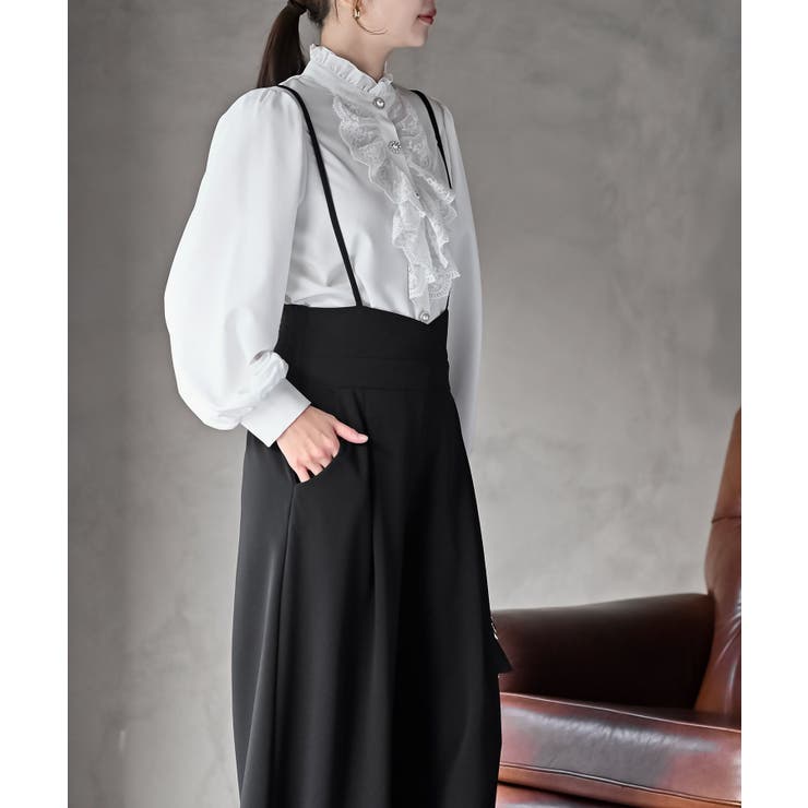 フリルレース付きブラウス | rps | 詳細画像3 