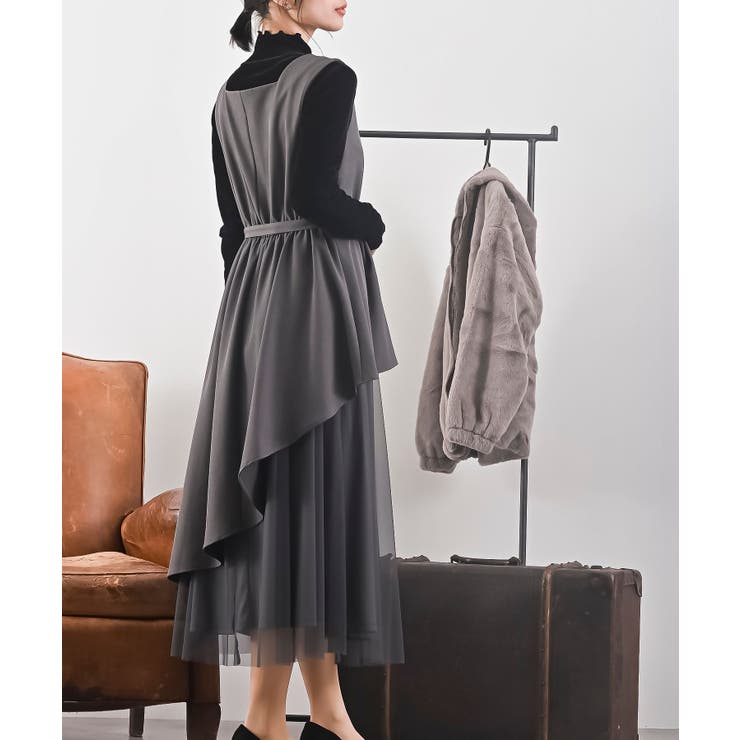 チュールレイヤードワンピース | rps | 詳細画像11 