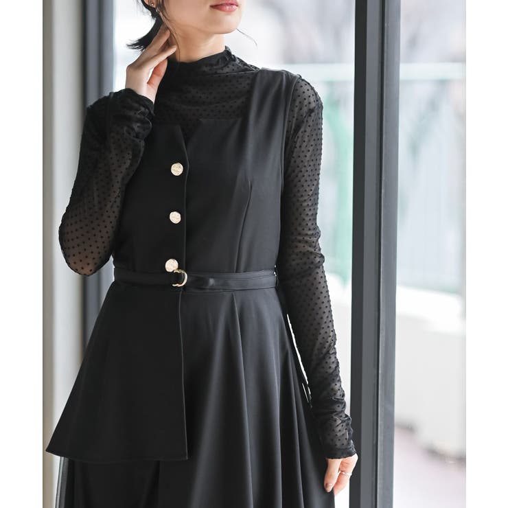 チュールレイヤードワンピース | rps | 詳細画像20 