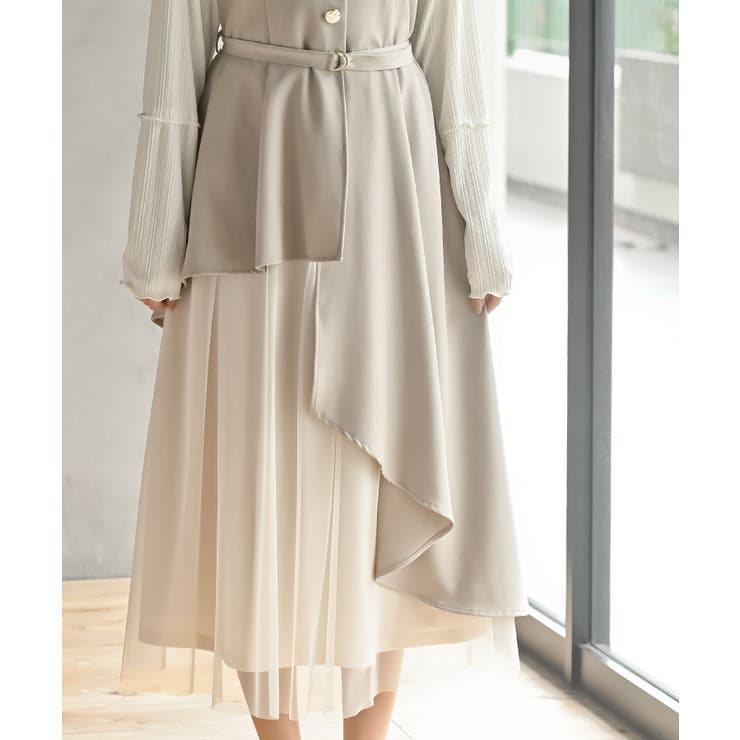 チュールレイヤードワンピース | rps | 詳細画像8 