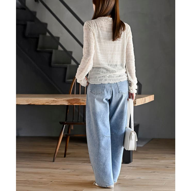 シアーレースプチハイネックカットソー | rps | 詳細画像12 