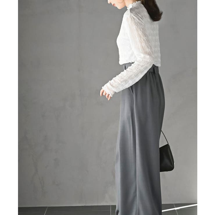 シアーレースプチハイネックカットソー | rps | 詳細画像5 