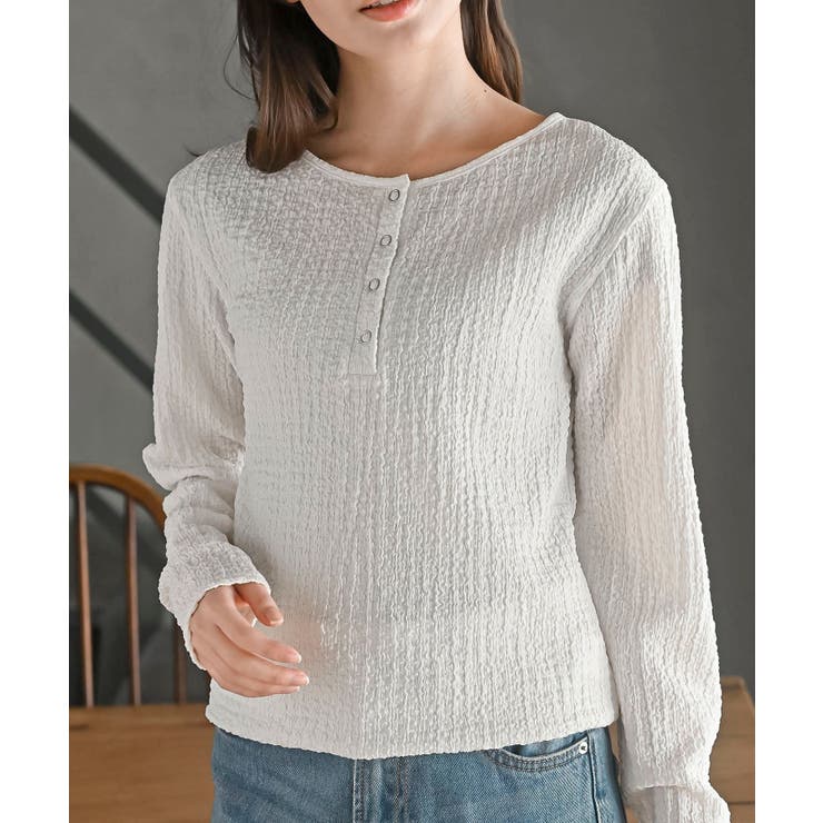 オフホワイト | ヘンリーネックアソートカットソー | rps