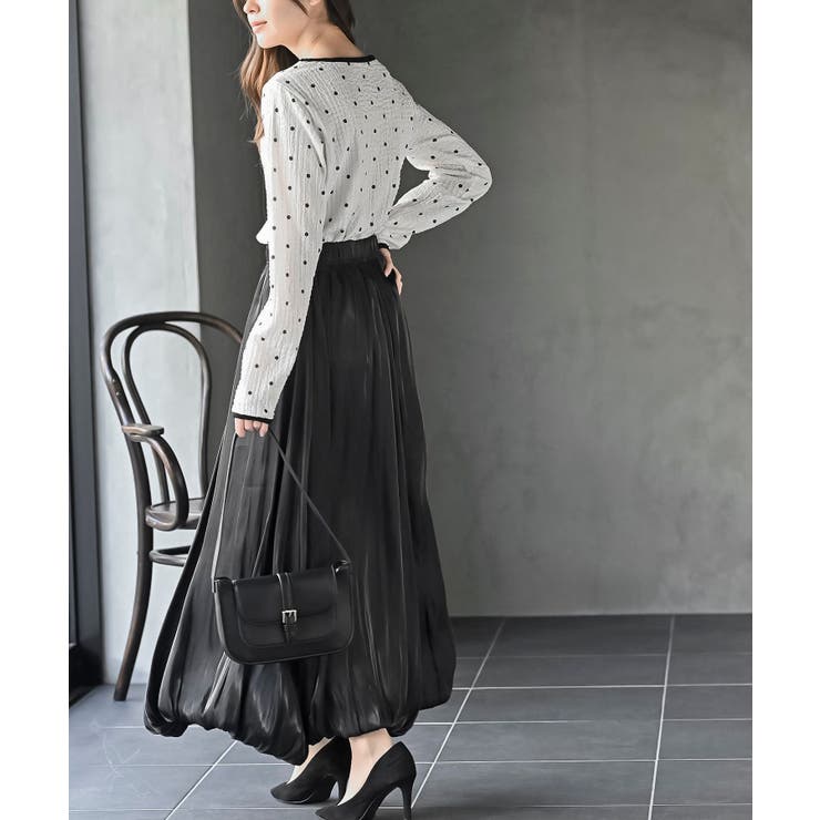 配色ふくれジャガードアソートカットソー | rps | 詳細画像12 