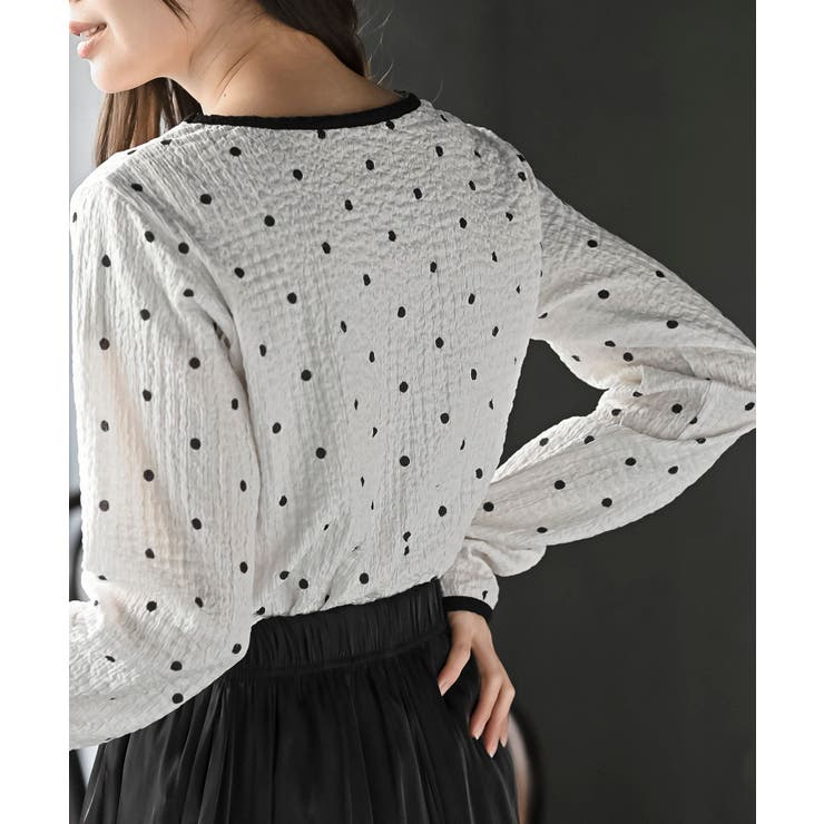 配色ふくれジャガードアソートカットソー | rps | 詳細画像15 