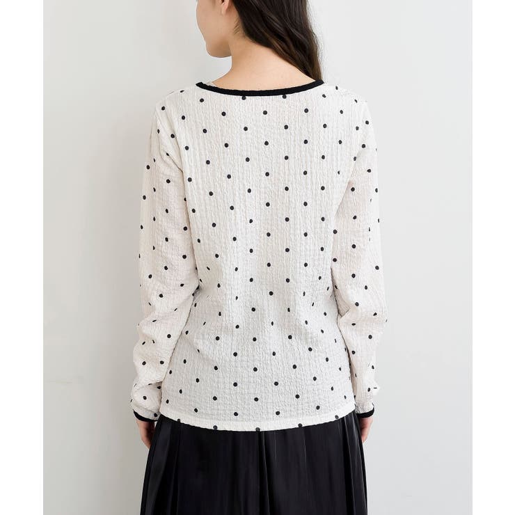 配色ふくれジャガードアソートカットソー | rps | 詳細画像20 