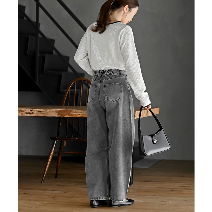 配色ふくれジャガードアソートカットソー | rps | 詳細画像3 